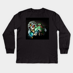Scourge and Dr. Finitevus Kids Long Sleeve T-Shirt